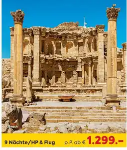 Billa Reisen Jerash Angebot