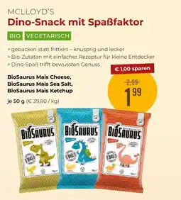 Martin Reformstark McLloyd's Dino-Snack mit Spaßfaktor Angebot