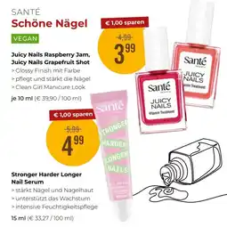 Martin Reformstark Santé Juicy Nails Raspberry Jam, Juicy Nails Grapefruit Shot Angebot
