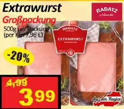 Wurstico Extrawurst Radatz Angebot