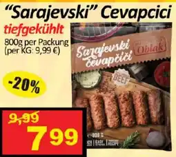 Wurstico Sarajevski Cevapcici Angebot