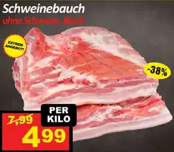 Wurstico Schweinebauch ohne Schwarte, frisch Angebot