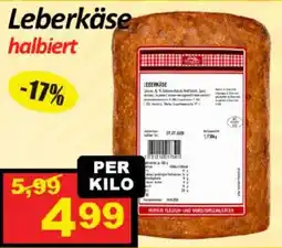 Wurstico Leberkäse halbiert Angebot