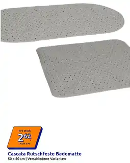 Action Cascata Rutschfeste Badematte Angebot