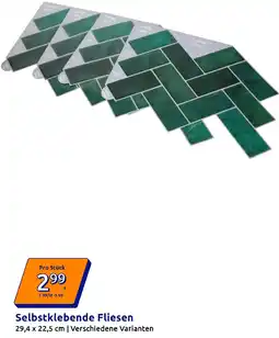 Action Selbstklebende Fliesen Angebot