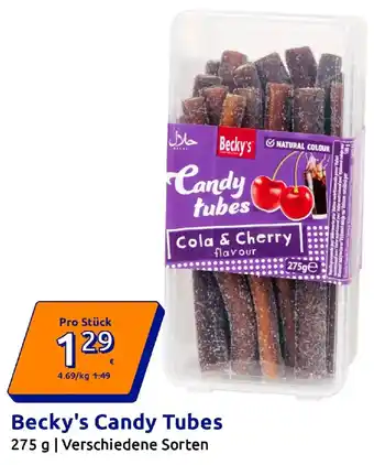 Becky's Candy Tubes