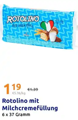 Action Rotolino mit Milchcremefüllung Angebot