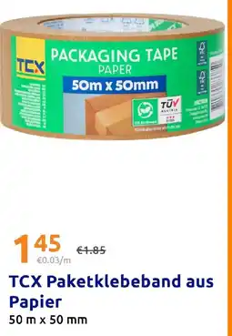 Action TCX Paketklebeband aus Papier Angebot