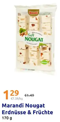 Action Marandi Nougat Erdnüsse & Früchte Angebot