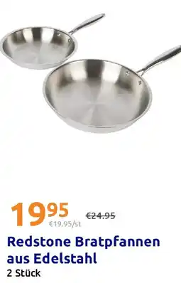 Action Redstone Bratpfannen aus Edelstahl Angebot