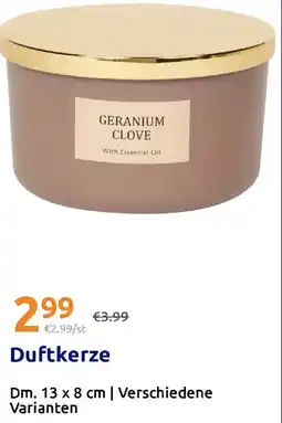 Action Duftkerze Angebot