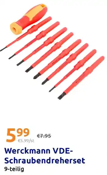 Action Werckmann VDE Schraubendreherset Angebot