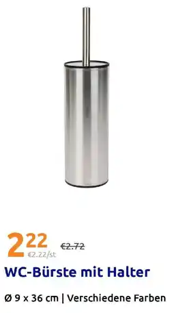 Action WC-Bürste mit Halter Angebot