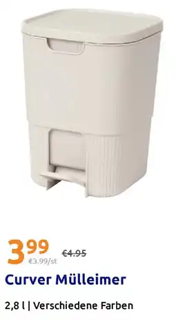 Action Curver Mülleimer Angebot