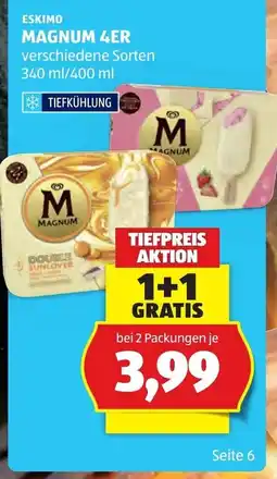 Hofer Magnum 4er Angebot