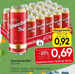 Spar Schwechater Bier Angebot