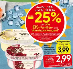 Spar Eskimo Cremissimo Spezialitäten Angebot