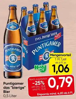 Spar Puntigamer das "bierige" Bier Angebot