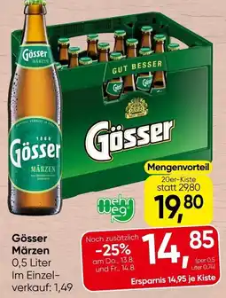 Spar Gösser Märzen Angebot