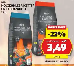 Hofer BBQ Grillholzkohle Angebot