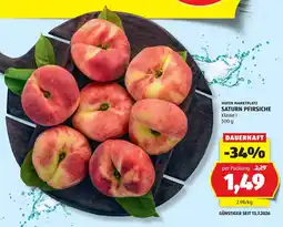 Hofer Saturn Pfirsiche Angebot