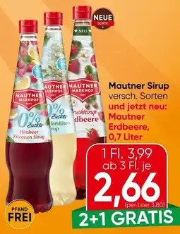 Spar Mautner Sirup Angebot