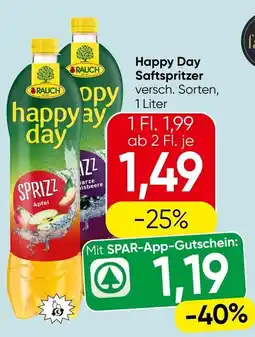 Spar Happy Day Saftspritzer Angebot
