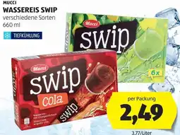 Hofer Mucci swip Angebot