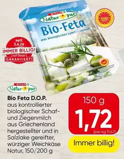 Spar Bio Feta D.O.P. Angebot