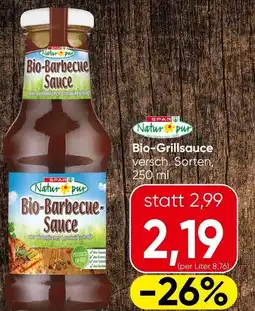 Spar SPAR Natur pur Bio-Barbecue-Sauce Angebot