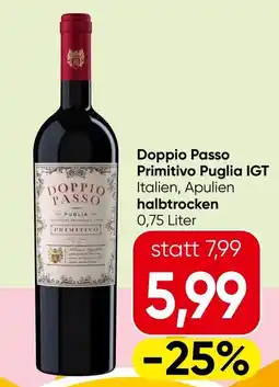 Spar Doppio Passo Primitivo Angebot