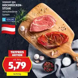 Hofer Sonnhof BBQ Hochrücken-Steak Angebot