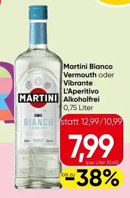 Spar Martini Bianco Vermouth Angebot