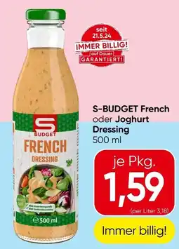 Spar S-Budget French Dressing Angebot