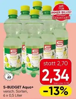 Spar S-Budget Aqua+ Angebot