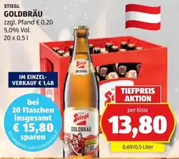 Hofer Stiegl Goldbräu Angebot