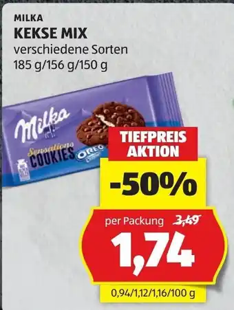 Milka Kekse Mix