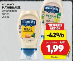 Hofer Hellmann's Mayonnaise Angebot