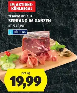 Hofer Tesoros del Sur Serrano im Ganzen Angebot