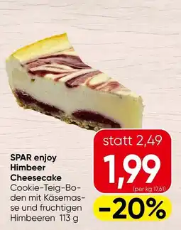 Spar SPAR enjoy Himbeer Cheesecake Angebot