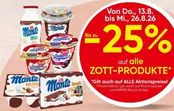 Spar ZOTT-PRODUKTE Angebot