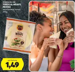 Hofer Tesoros del Sur Tortilla Wraps Angebot