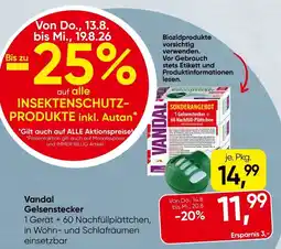 Spar Vandal Gelsenstecker Angebot