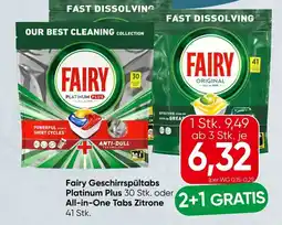 Spar Fairy Geschirrspültabs Angebot