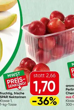 Spar SPAR Nektarinen Angebot