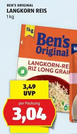 Hofer Ben's Original Langkorn-Reis Angebot