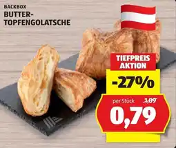 Hofer Backbox Butter-Topfengolatsche Angebot