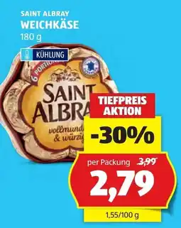 Hofer Saint Albray Weichkäse Angebot