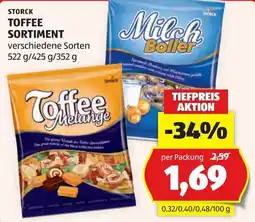 Hofer Storck Toffee Sortiment Angebot