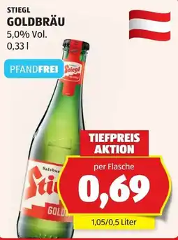 Hofer Stiegl Goldbräu Angebot